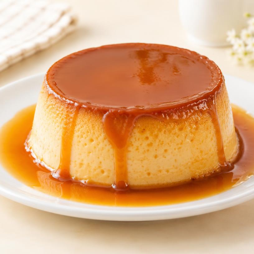 Flan individual